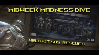 Helldivers 2 - Hellbot SOS Warp Pack warming up.  Midweek Madness - Control Group warbond fun!!