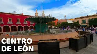 [4K] Caminando por el centro de León | Guanajuato