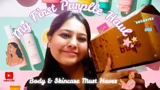 My First Purplle Haul! Must-Have Body & Skincare Products You&rsquo;ll Love 💜✨