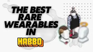 BEST 10 RARE WEARABLES IN HABBO!🩶 (My Opinion) Habbo 2024