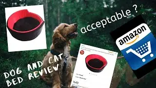 Round dog and cat bed review | Amazon pet supplies bed Review | Is it worth it ?