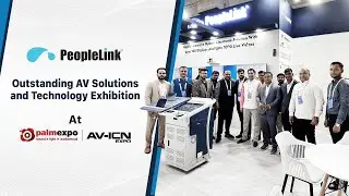 Grandiose Product Exhibition by PeopleLink at Palm AV-INC Expo 2024