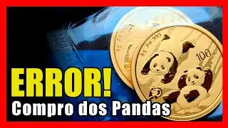 Gran ERROR comprando estas dos monedas del Panda de China para invertir en ORO!!!
