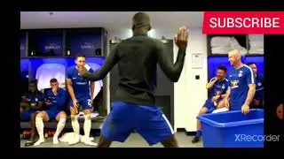 PARTY TIME: Rudiger's Hilarious dance move