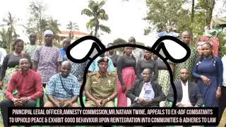 Amnesty Commission Urges ADF Ex-Combatants to Embrace Peace & Good Behaviour upon integration