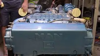 Sweep Marine Service Spotlight: Engine Refinishing