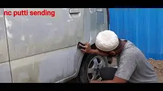 wagonr full denting and painting wagonr tachup polish