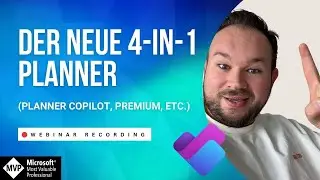 Der neue Planner (Planner Copilot, Planner Premium, Microsoft Planner) | DE 🇩🇪 | Webinar
