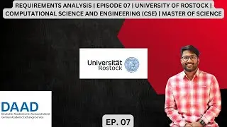 REQUIREMENTS ANALYSIS | UNI OF ROSTOCK | COMPUTATIONAL SCIENCE AND ENGINEERING (CSE) | MSc | EP. 07