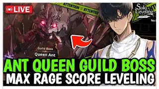 ANT QUEEN IS BACK! LATE NIGHT FIRE GUILD BOSS RUN - Solo Leveling: Arise