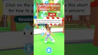 How to get FREE Balloon Unicorn 🤩🎈 in Adopt Me Summer State Fair 2024 Update!