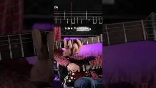 The Hell Song Sum 41 Guitar Tutorial (by Giulio Morra for PlanerGuitar.it)