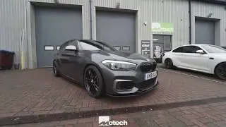 BMW M140 , Motech / Eibach -25mm front , -20mm rear springs with 12/15mm wheel spacers