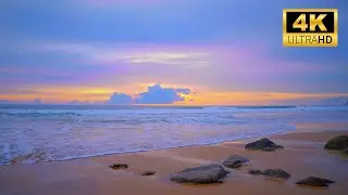 🧘&zwj;♂️ Focus Ocean Waves | 12-Hour 4K Live Stream | Naithon Beach Phuket