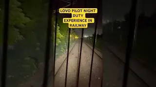 NIGHT DUTY EXPERIENCE IN WDG4G DIESEL LOCOMOTIVE, RAILWAY LOCO PILOT DUTY 80 #wdg4g #railway #vlog