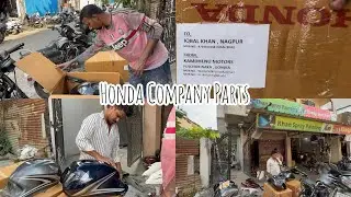 Honda Company Parts For Denting Painting || Two Wheeler Denting Painting Shop || Nagpur || 