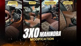 Newly launched XUV 3XO Interior Modification 🤯🤯 || Insane Modification ||  Pegasus Premium