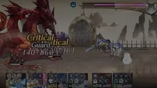AnotherEden - Gariyu true manifest 4 turn no AF kill ft. Yukino Snowman form