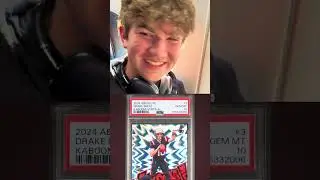 WOW 💎 He Got a Gem Kaboom! (PSA Grading Reveal)