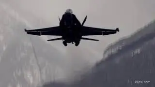 SLOWMOTION F/A-18 HORNET  WINGTIP VORTEX