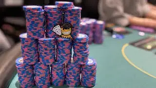 ALL-IN +$1K POT w/ @harrybpoker  in VEGAS! - HFH vLog 65