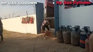 Hp Gas Cylinder Loading #hpgas #india