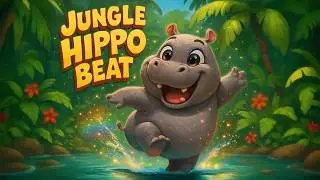 Jungle Hippo Beat | Fun Kids Dance Song | Clap, Stomp & Wiggle!
