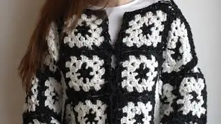 Black & White Winter outfit Ideas 😍😍😍| #crochet #winter #outfitideas 