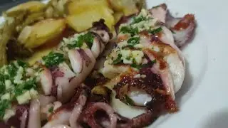 CALAMARES A LA PLANCHA