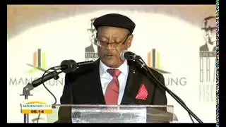 Exec Mayor Thabo Manyoni delivered Bram Fischer Memorial Lecture