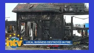 Пожар уничтожил знаковое здание в Вуди-Пойнте.