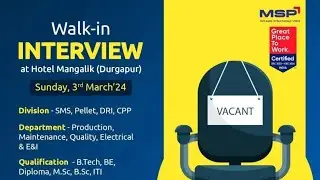 Steel plant vacancy 2024 | tata steel jobs | MSP steel plant jobs 2024 |