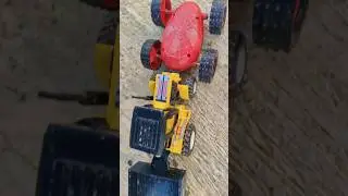RC Bulldozer Unboxing 💛🖤 | Heavy Duty Construction King | @Nazib_Ke_Toys #jcb #toys