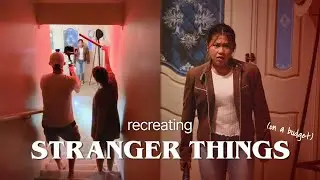 I recreated Stranger Things (filmmaking on a budget)