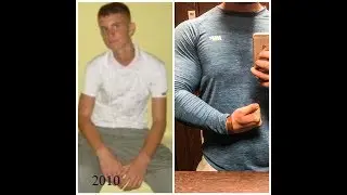 Body Transformation 7 years NATURAL