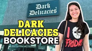 Visiting Dark Delicacies Horror Bookstore in Los Angeles