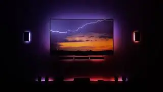 Easiest & Cheapest DIY Ambilight with Amazing Lightning Video - Prismatik, Steam Link app, and WLED!