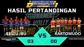DAYANGPUTRI CUP 2024 II FULL TAKTIK HUJAN DERAS LENTOCS 🔥RESTU IBU (Trenggalek)VS KARTOMUDO(Kauman)