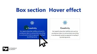 Elementor Service Box section  Hover effect Custom css apply