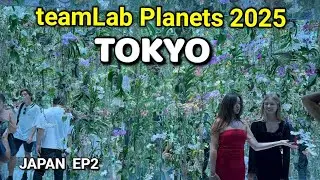 Tokyo teamLab Planets full walk 4K HDR | EP2 | Japan Best Places to Visit
