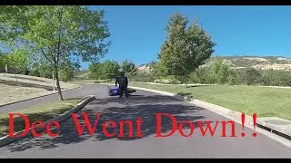Ninja 1000 Down, Beks first Crash