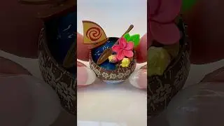 Let&rsquo;s make more Mini Brands Disney Treats🌺🐚🥥#minibrands #disney #minifood #diyproject #moana
