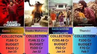 Tollywood 2025: Every Single Movie Budget & Collection | Game Changer to Shambhala 📊 II A9INFO II