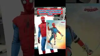 How to make a my custom homemade spiderman suit! #lego #spiderman #sony #marvel #custom #legos