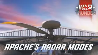 War Thunder | AH-64D's radar modes.