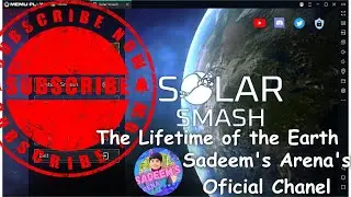 Earth's Timeline...(Simulated by Solar Smash) | Solar Smash || 2023