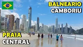 CAMINANDO POR LA PLAYA | PRAIA CENTRAL | BALNEARIO CAMBORIU | SANTA CATARINA | BRASIL