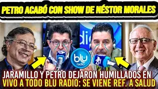 PETRO BARRE CON BLU GRACIAS A IMPRESIONANTE HUMILLADA DE MIN SALUD A NÉSTOR MORALES POR REF. SALUD