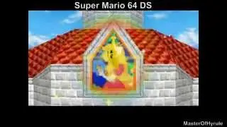 Сравнение концовок Super Mario 64 и Super Mario 64 DS + бонус!