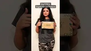 organic harvest products unboxing#unboxing#unbox #khushikatiyar#skincare#organicharvest#shopping